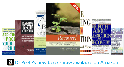 Stanton Peele's books available on Amazon