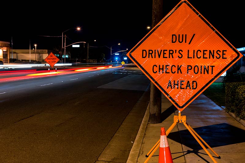 DUI checkpoint